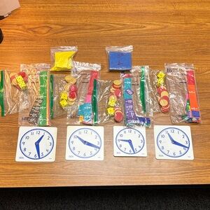 Educational Time-Telling Learning Toy Set